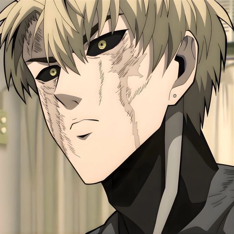 Hình anime Genos diện mạo đầy khí chất