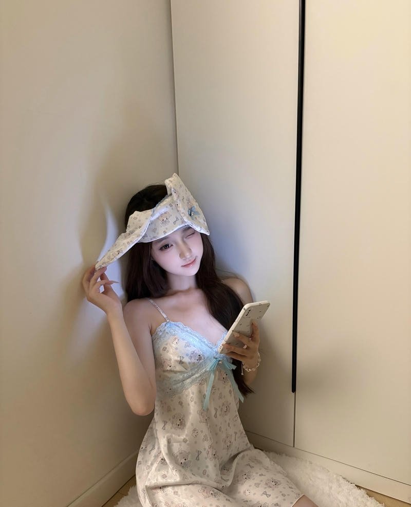 Hình gái xinh douyin dùng filter làm nổi bật làn da