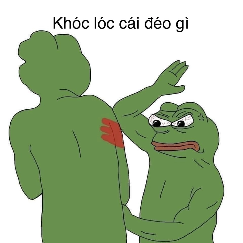 Hình meme an ủi mang phong cách hài hước mỉa mai