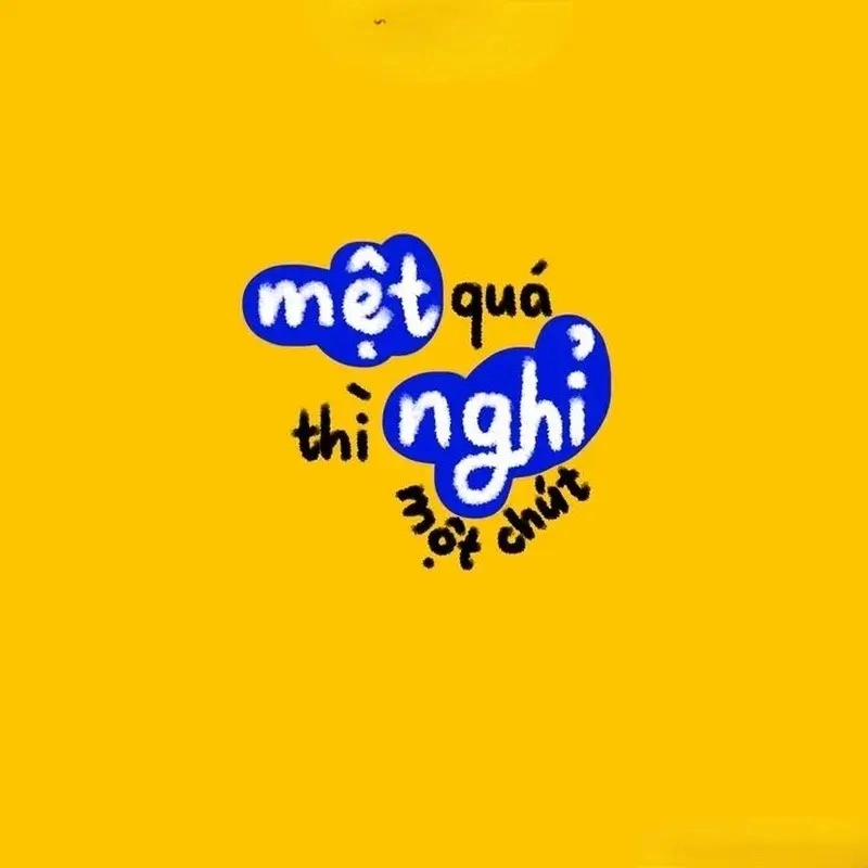 Hình meme cố lên với nội dung đơn giản dễ thương