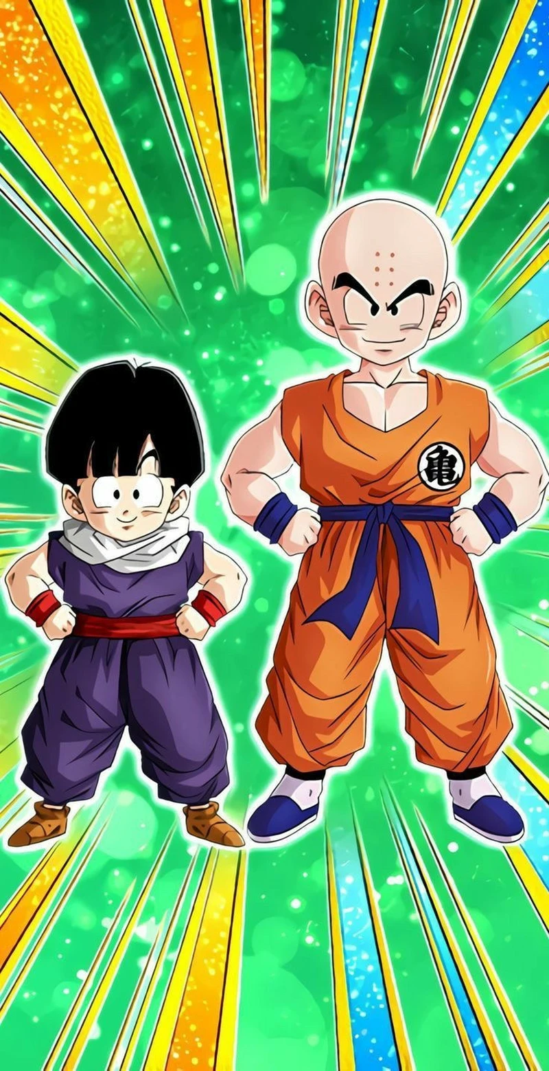 Hình nền Krillin anime độ phân giải cao cho thiết bị