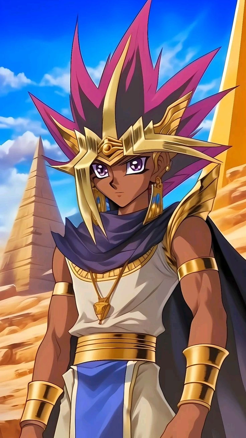 Hình nền Yugioh thiết kế đồ họa 3D vô cùng chân thực