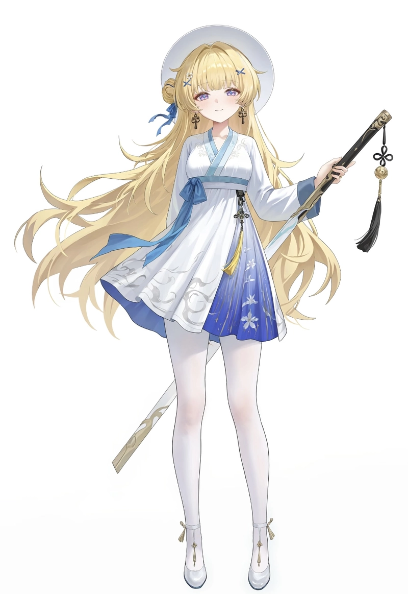 Hình nữ chiến binh kiếm thuật trong thế giới anime