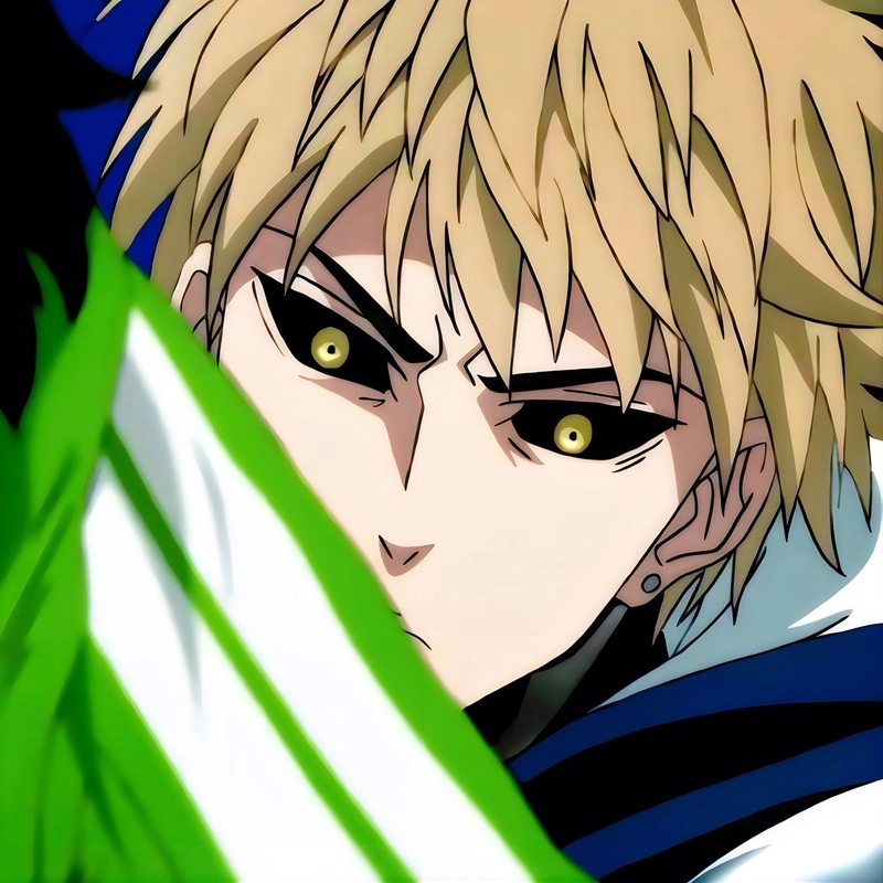 Khoảnh khắc anime Genos trong trận chiến đẹp