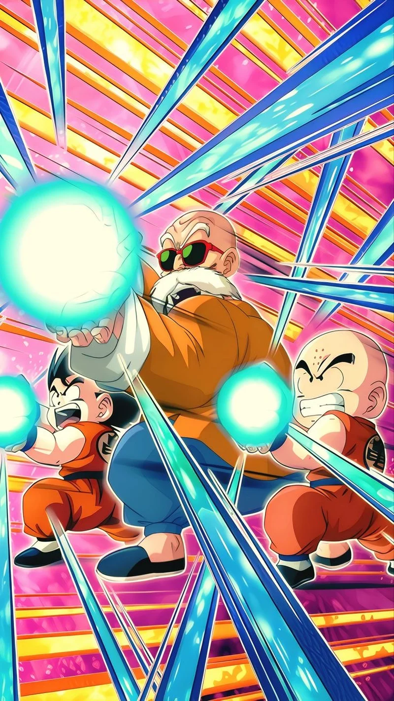 Khoảnh khắc tung chiêu Destructo Disc cực mạnh Krillin