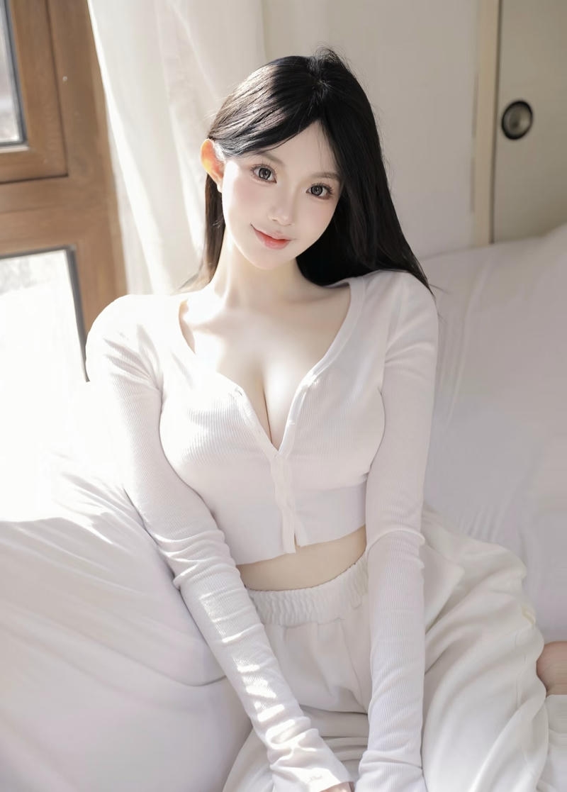 Khung cảnh giản dị làm nổi bật gái xinh 2k4