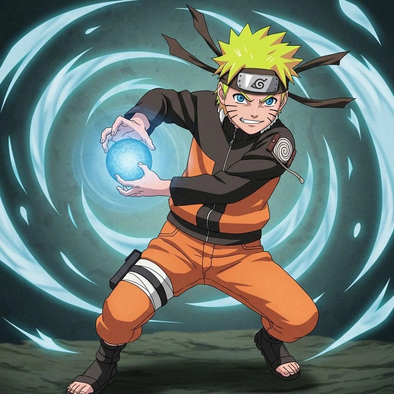 Khung hình Naruto ngầu với diện mạo đầy bản lĩnh