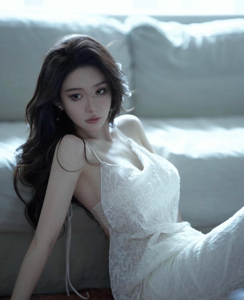 Khung hình ban ngày ghi lại vẻ tươi sáng gái xinh 2k3
