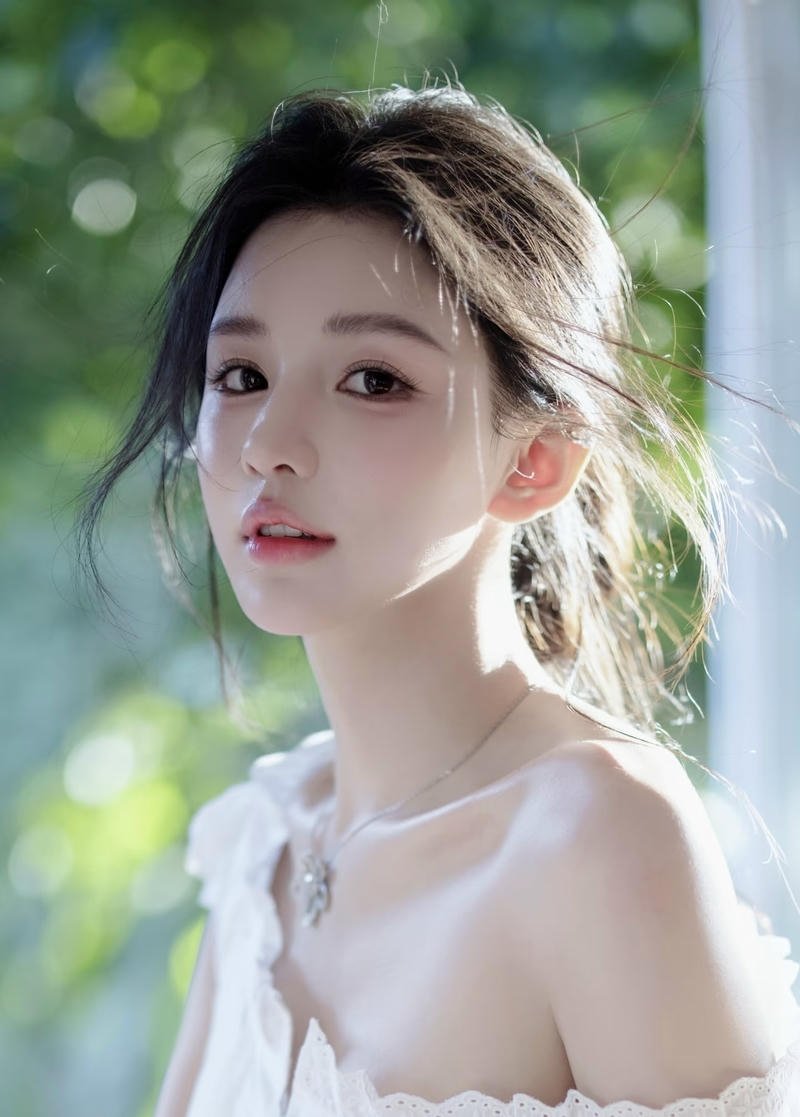 Khung hình tươi sáng ghi lại nét đẹp gái xinh 2k4
