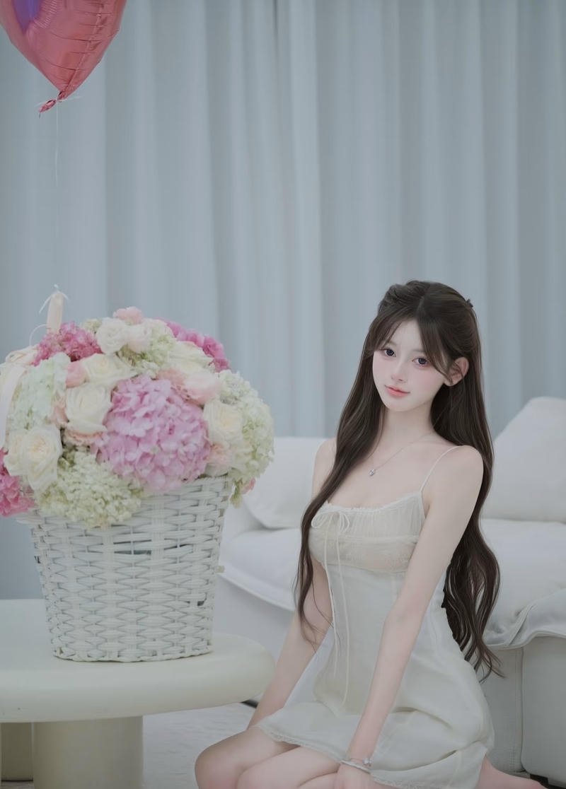Mái tóc suôn mượt của gái xinh 2k5