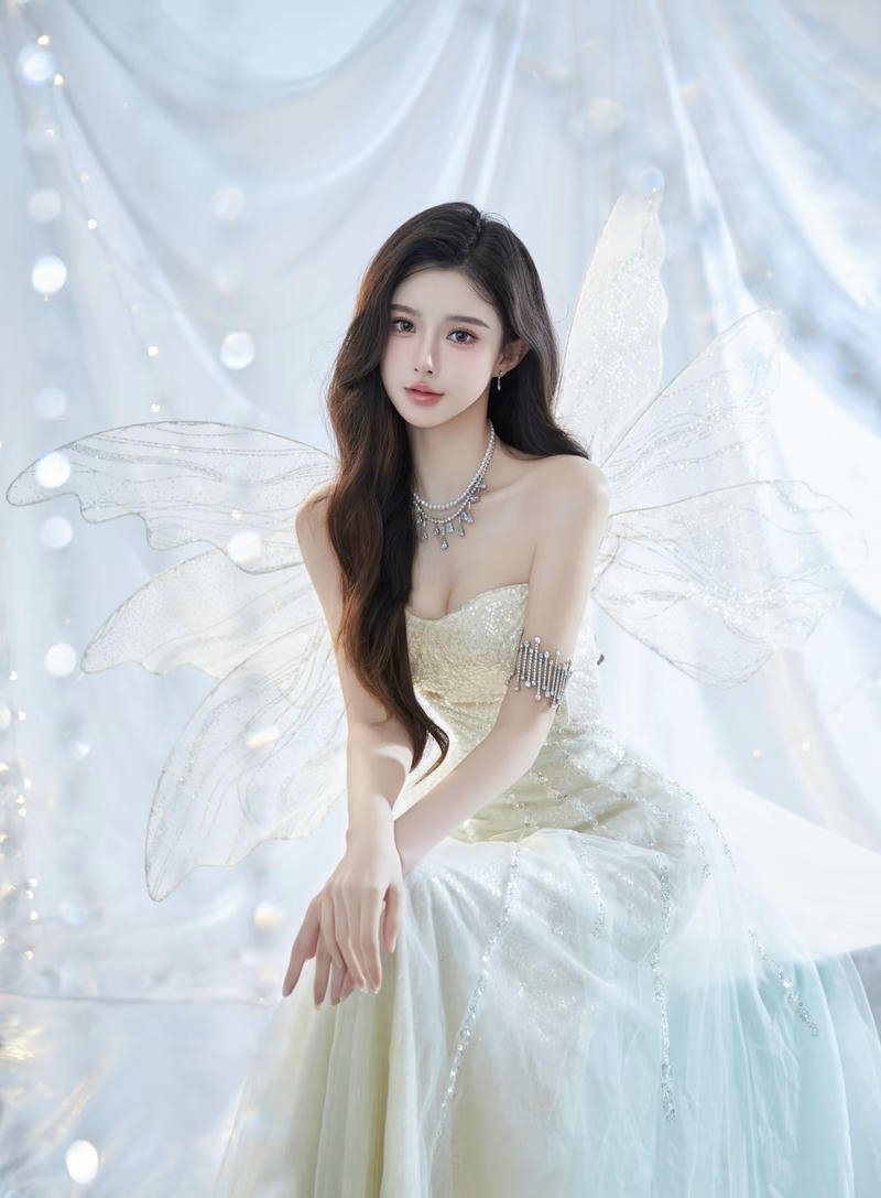 Mái tóc xoăn lơi mượt của gái xinh 2k4