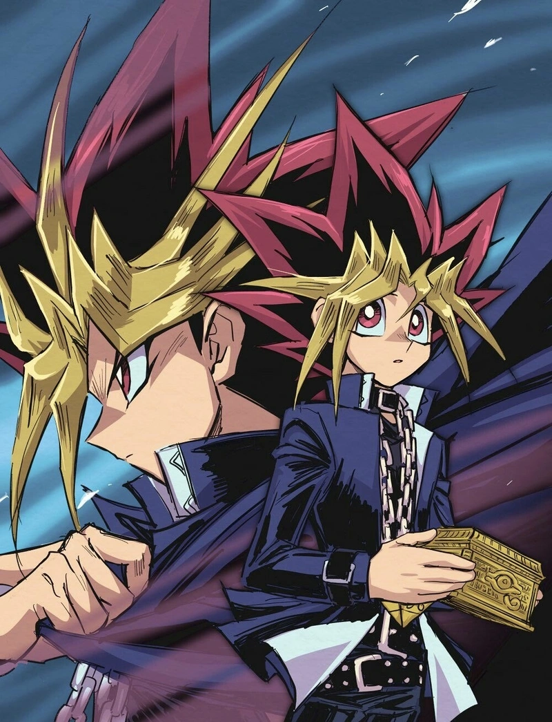 Mẫu ảnh Yugioh huyền thoại phù hợp cài đặt màn hình khóa