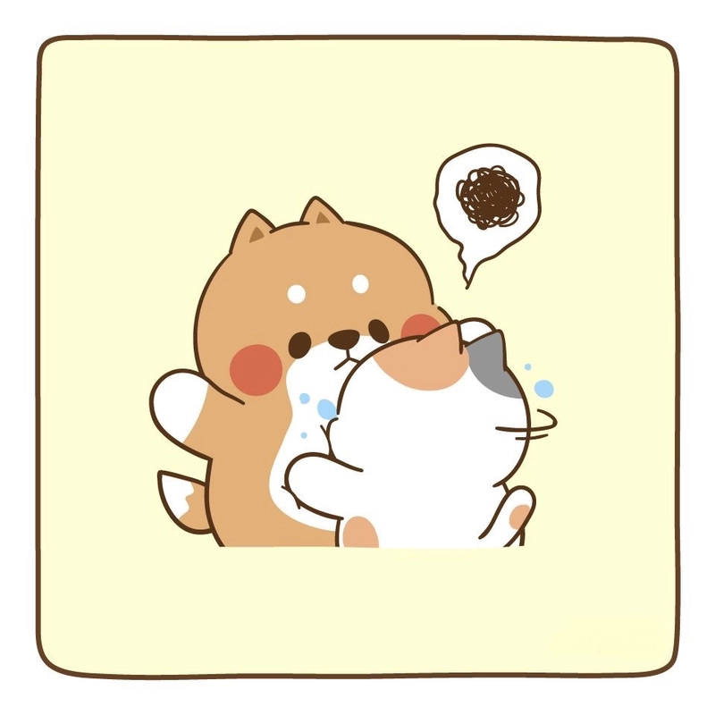 Meme an ủi với hành động tạo cảm giác dễ chịu