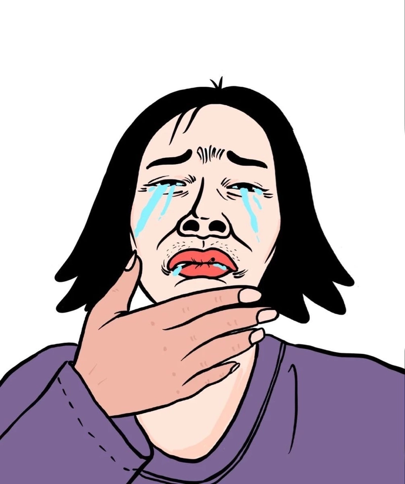 Meme tủi thân cùng biểu cảm dỗi hờn đáng yêu