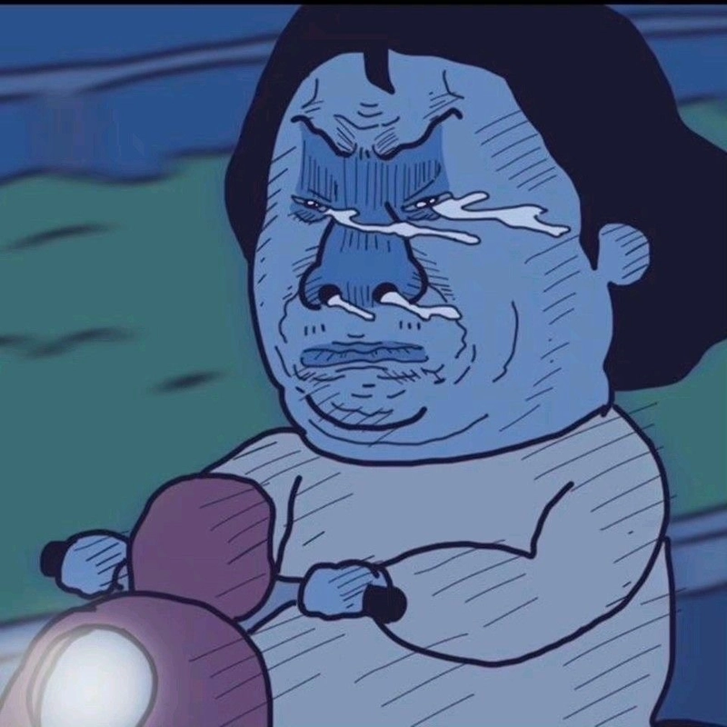 Meme tủi thân cùng gương mặt ấm ức dễ đồng cảm