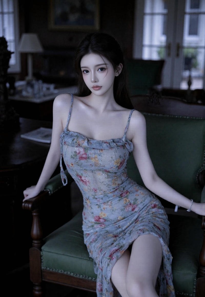 Nét thanh tú tạo điểm nhấn cho gái xinh 2k
