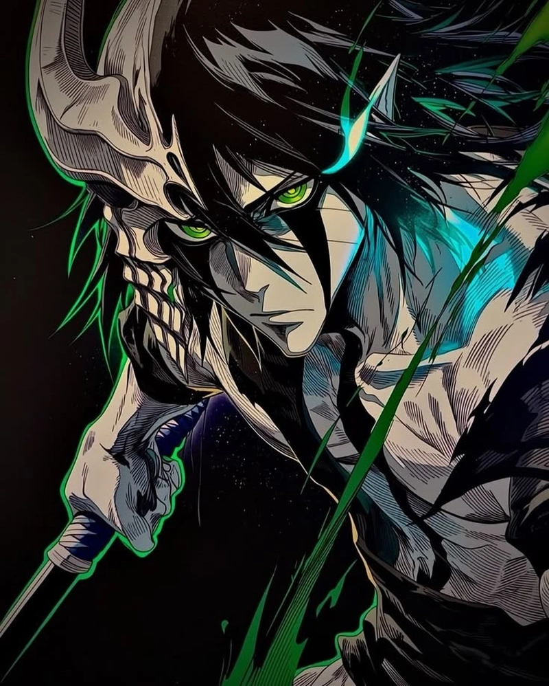 Nhân vật anime Bleach mang vẻ đẹp lạnh lẽo