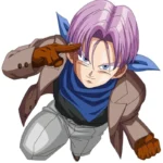 Nhân vật anime tóc tím lạnh lùng giống Trunks DBZ