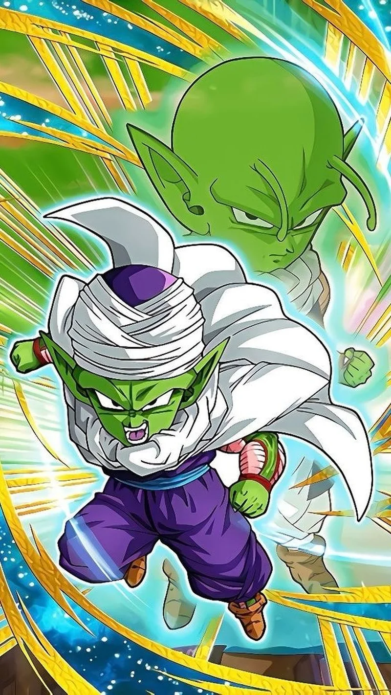 Piccolo trong tạo hình anime sắc nét đầy cuốn hút