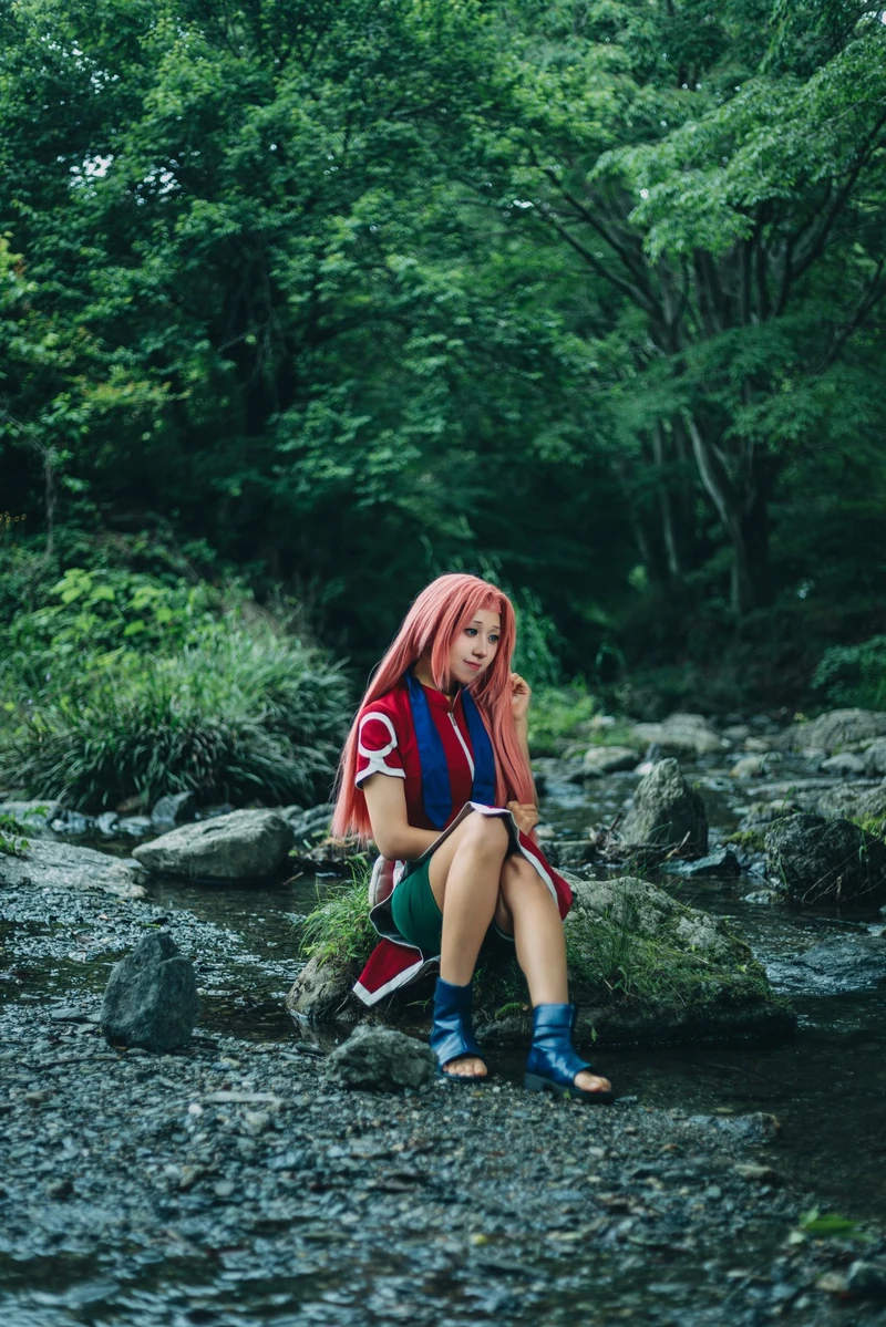 Sakura Haruno cosplay đẹp cuốn hút được fan anime