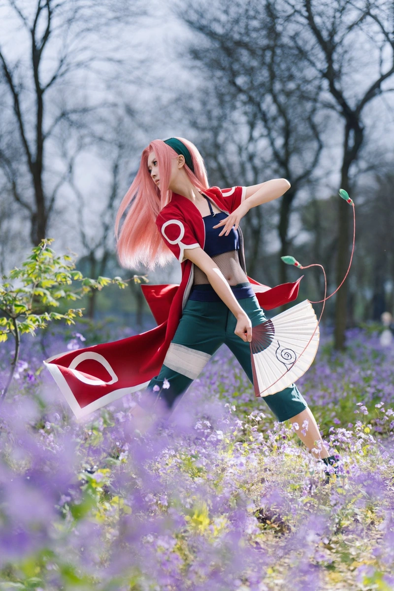 Sakura Haruno cosplay tái hiện nhân vật sống động