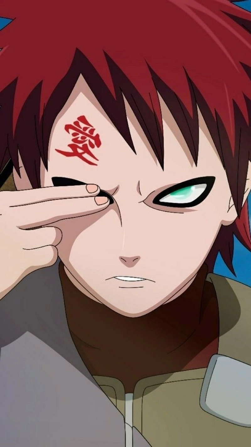Tạo hình Gaara đơn giản nhưng cuốn hút trong tranh