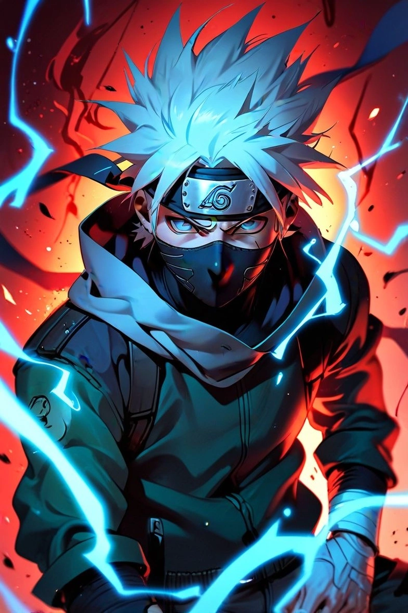 Tạo hình Kakashi ngầu cùng phong thái điềm đạm mạnh mẽ