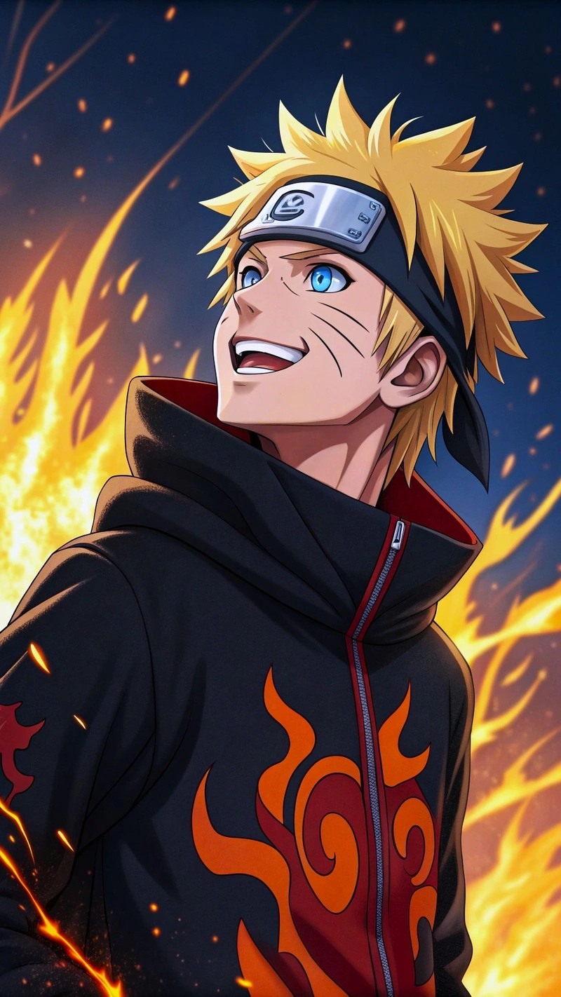 Tạo hình Naruto ngầu cùng biểu cảm mạnh mẽ đặc trưng