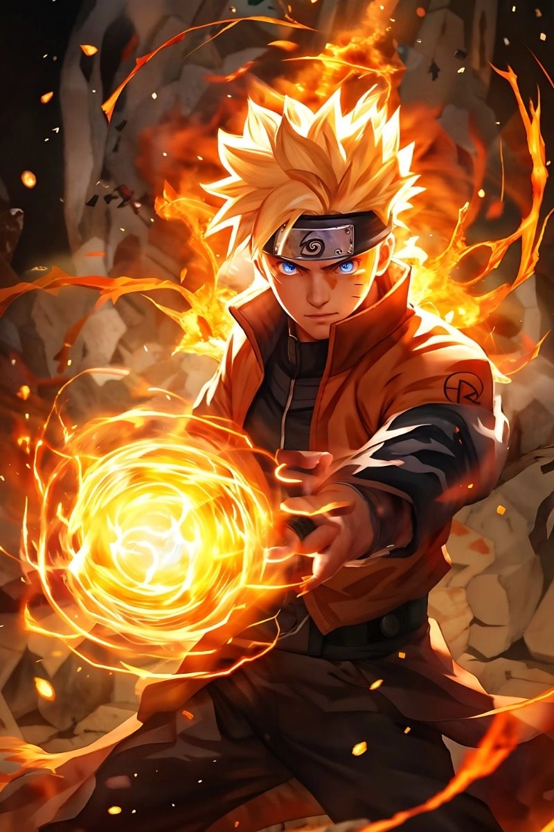 Tạo hình Naruto ngầu với diện mạo quen thuộc nổi bật