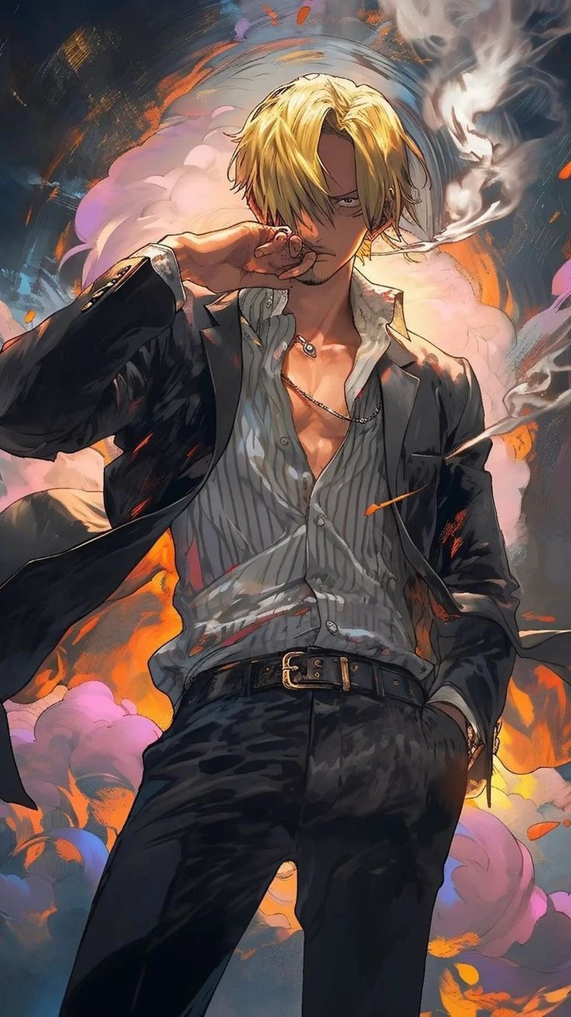 Tạo hình Sanji với phong cách riêng biệt cuốn hút