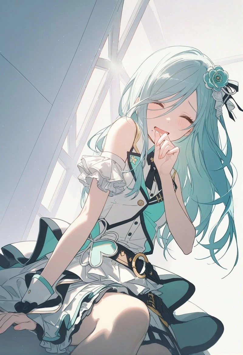 Tạo hình anime nữ với phong cách đáng yêu cuốn hút