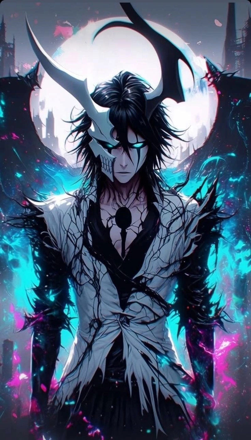 Tạo hình lạnh lùng đặc trưng của Ulquiorra trong Bleach
