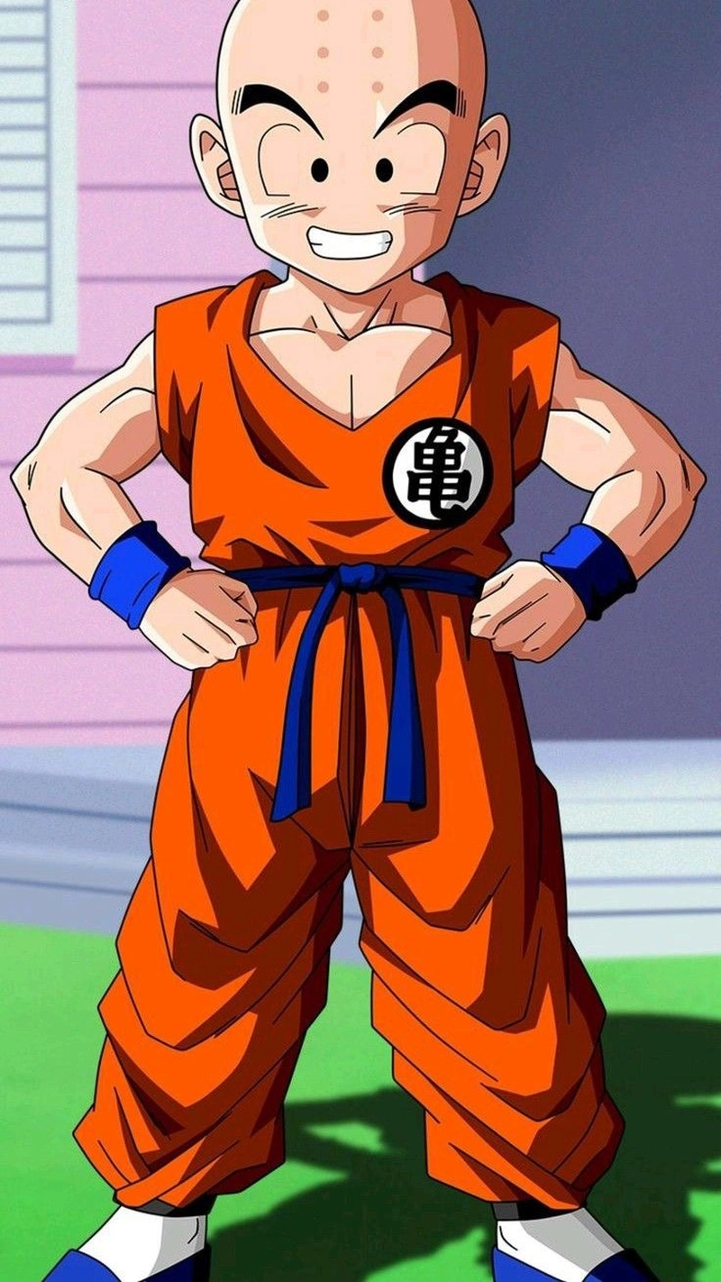 Tạo hình nhân vật Dragon Ball phong cách chiến đấu Krillin
