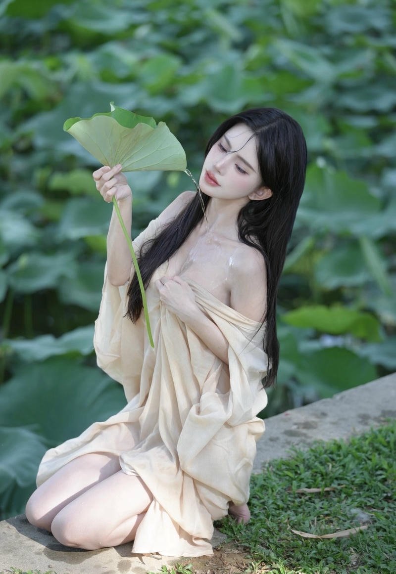 Thần thái tự nhiên giúp gái xinh 2k thu hút ánh nhìn