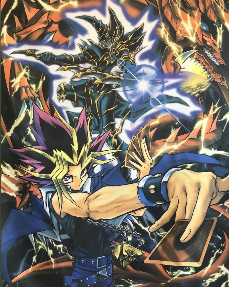 Trang trí màn hình bằng ảnh Yugioh chiến đấu cực chất lượng