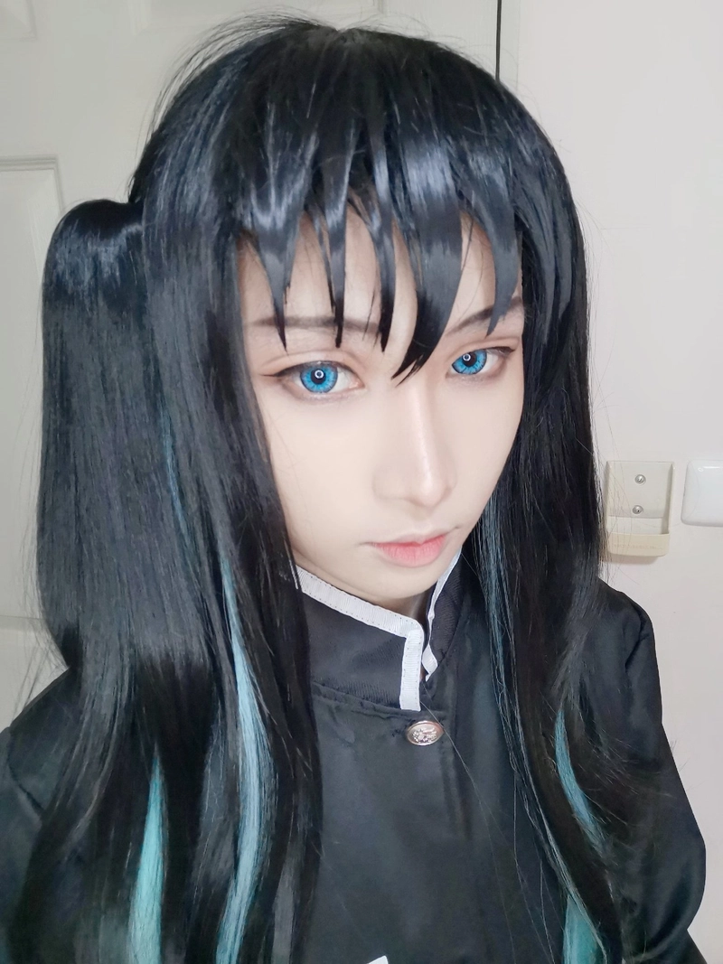 ảnh muichirou cosplay với visual chuẩn nguyên tác anime