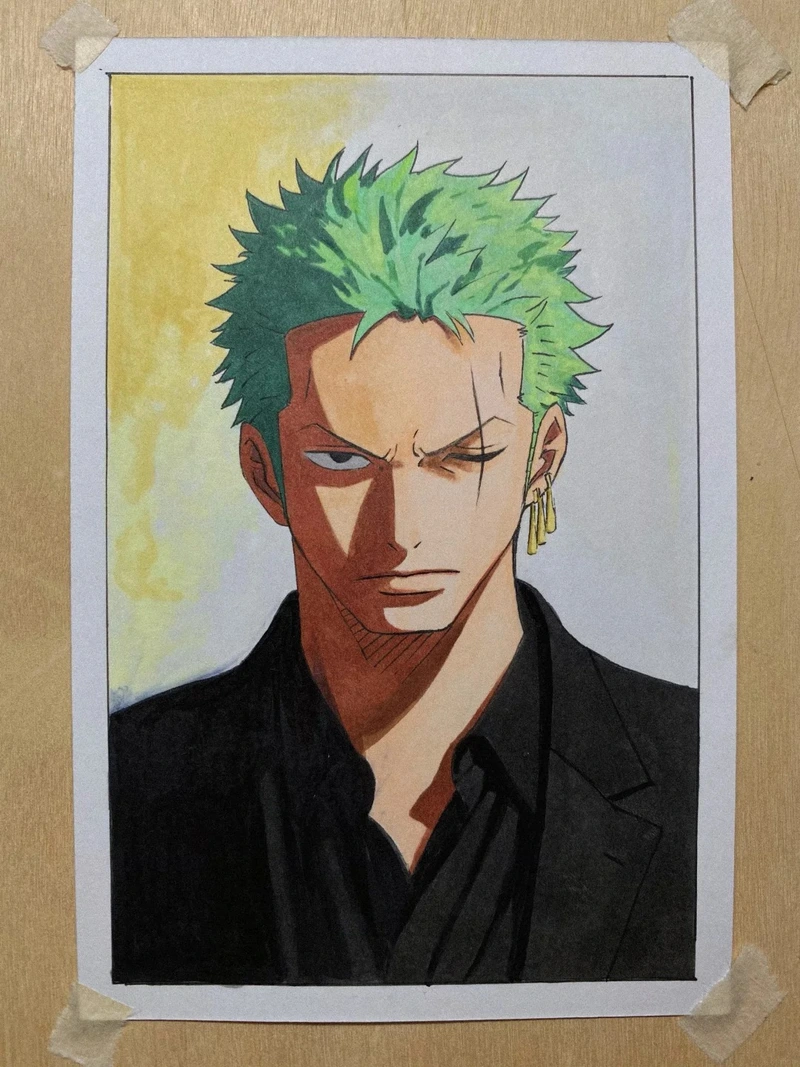 chiêm ngưỡng tranh vẽ anime nam đẹp mê hoặc