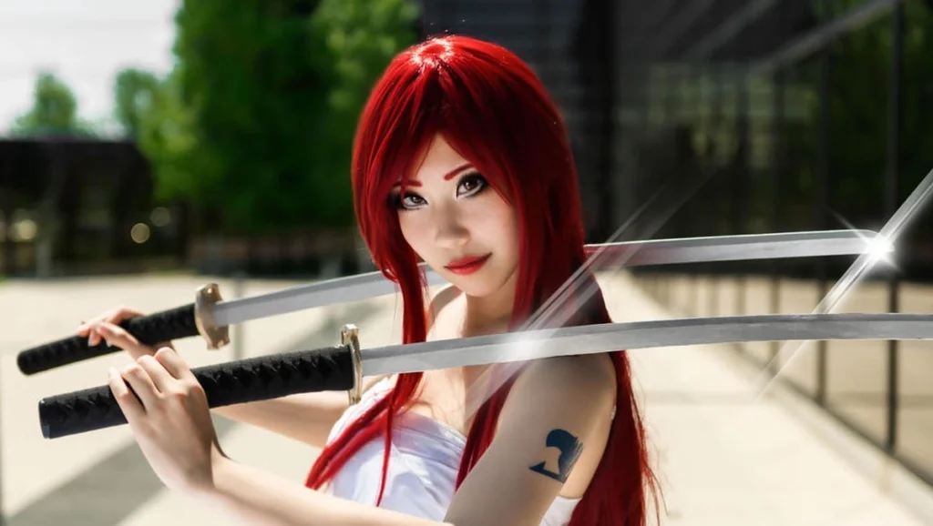 cosplay erza thumbnail