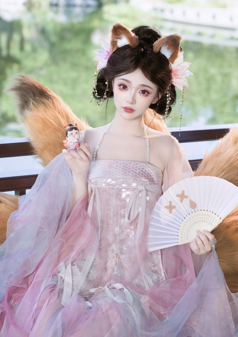 gái xinh cosplay cáo cùng bộ trang phục sáng tạo bắt mắt