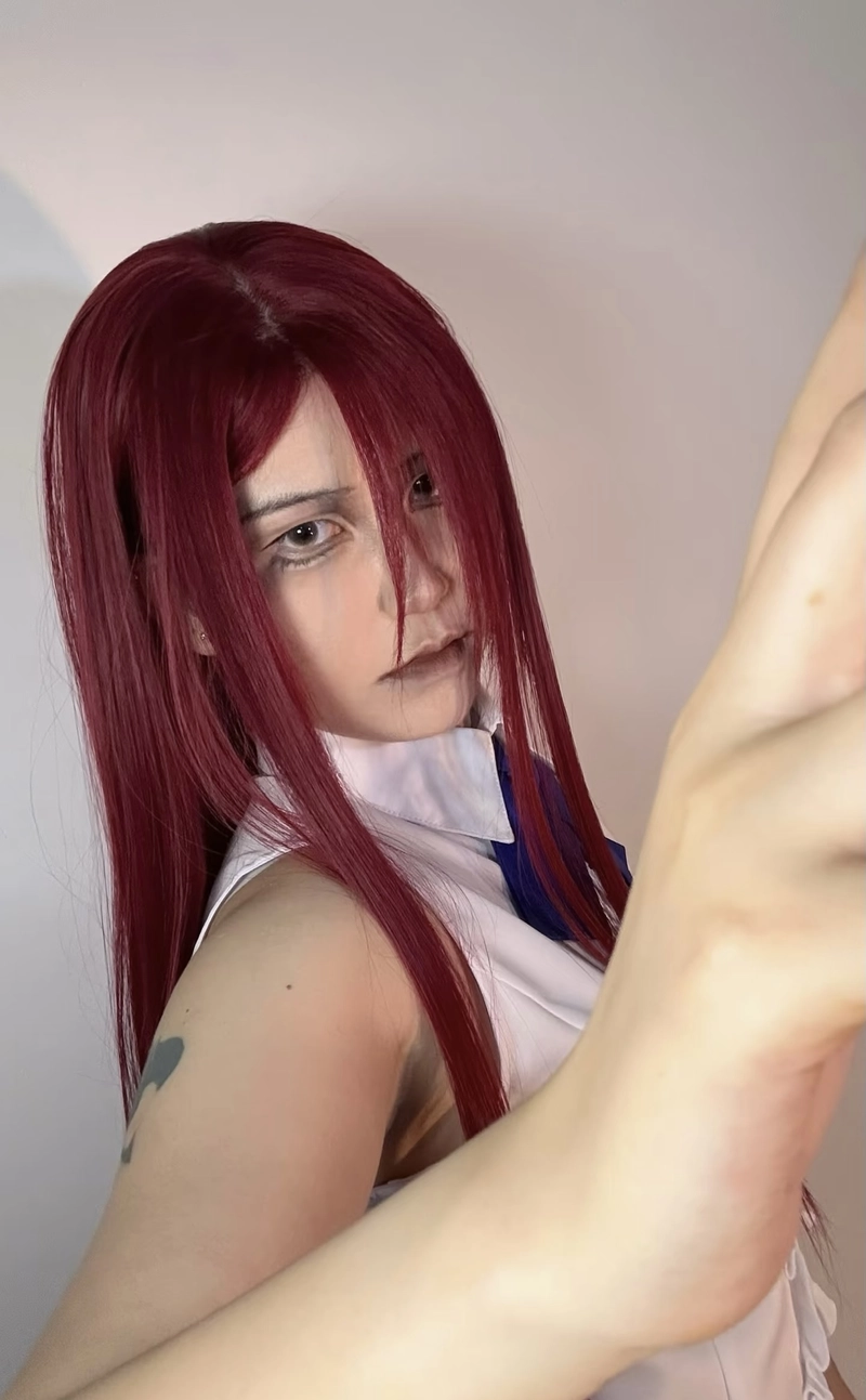 gái xinh cosplay erza cực kì ngầu