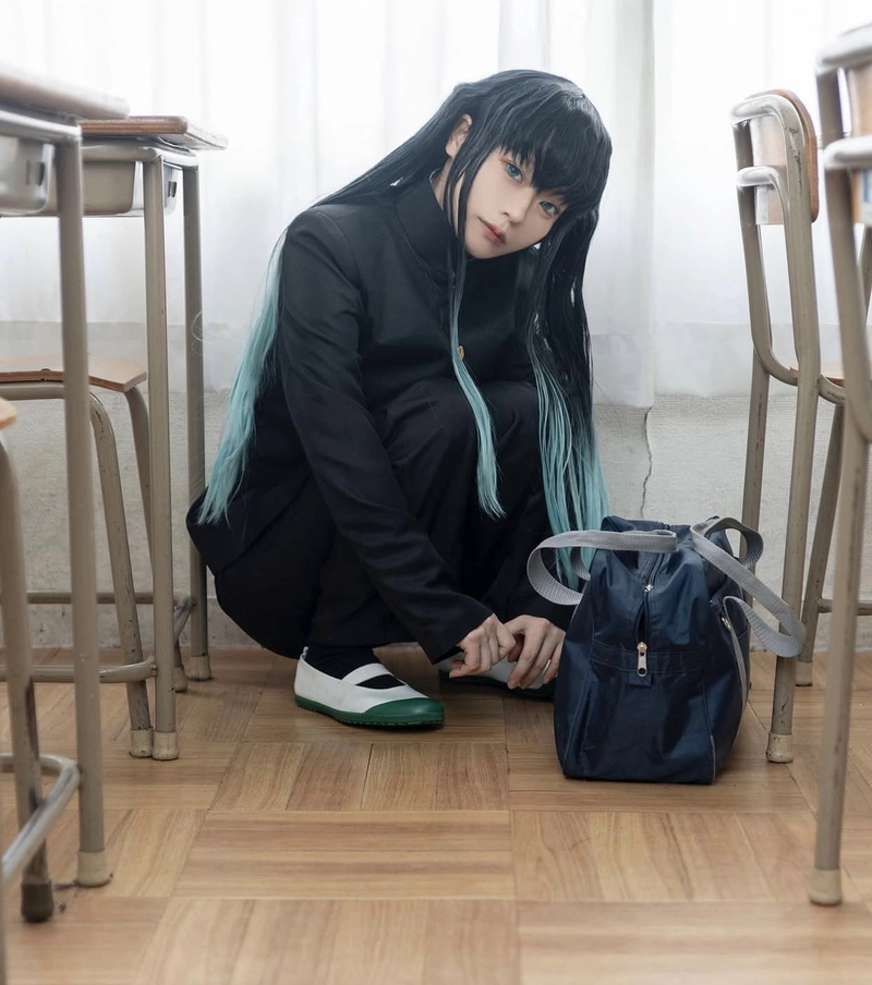 gái xinh cosplay muichirou tái hiện nhân vật cực kỳ ấn tượng
