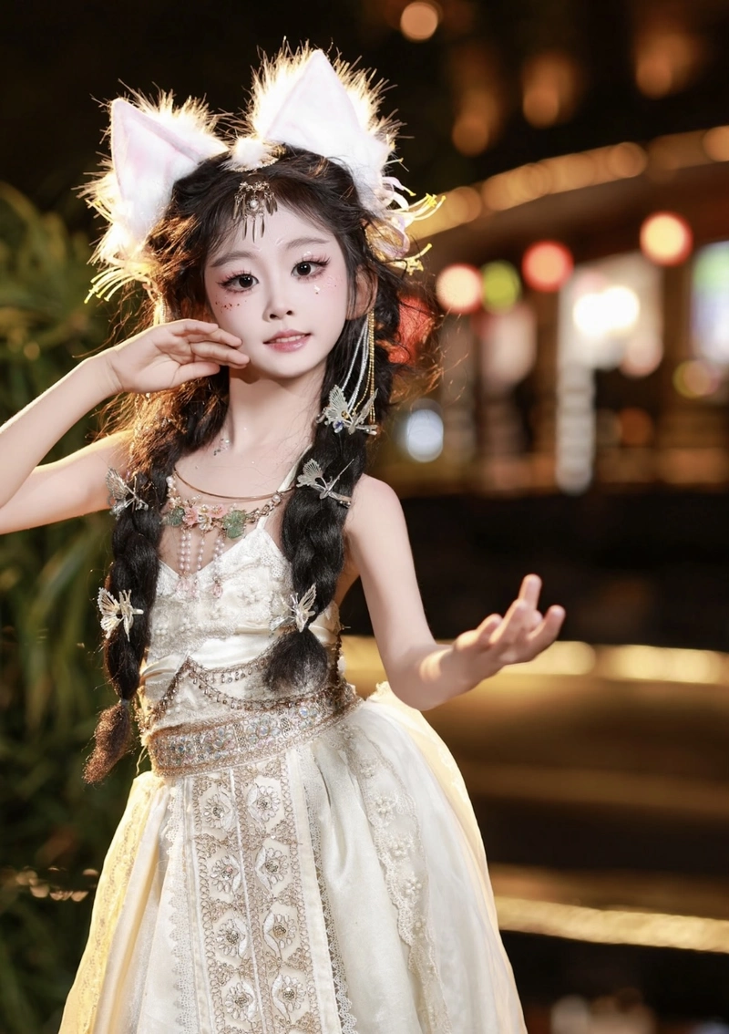 hình ảnh bé gái cosplay cáo đẹp và ấn tượng