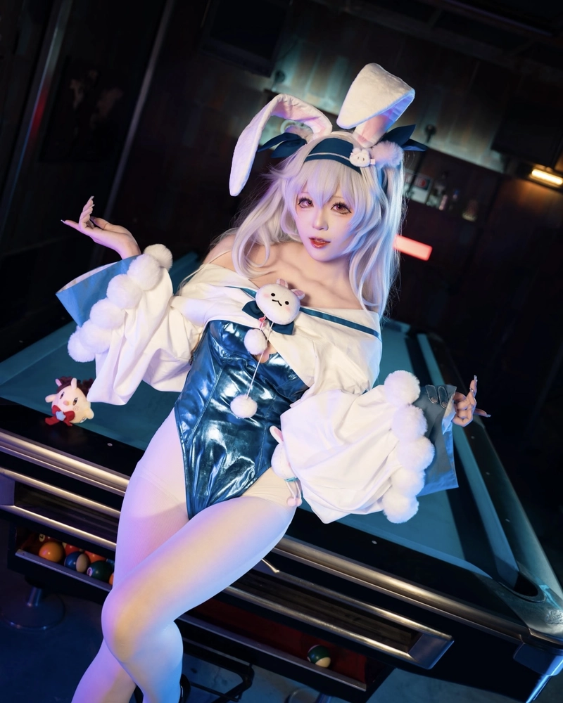 hình ảnh gái xinh cosplay thỏ đầy cuốn hút
