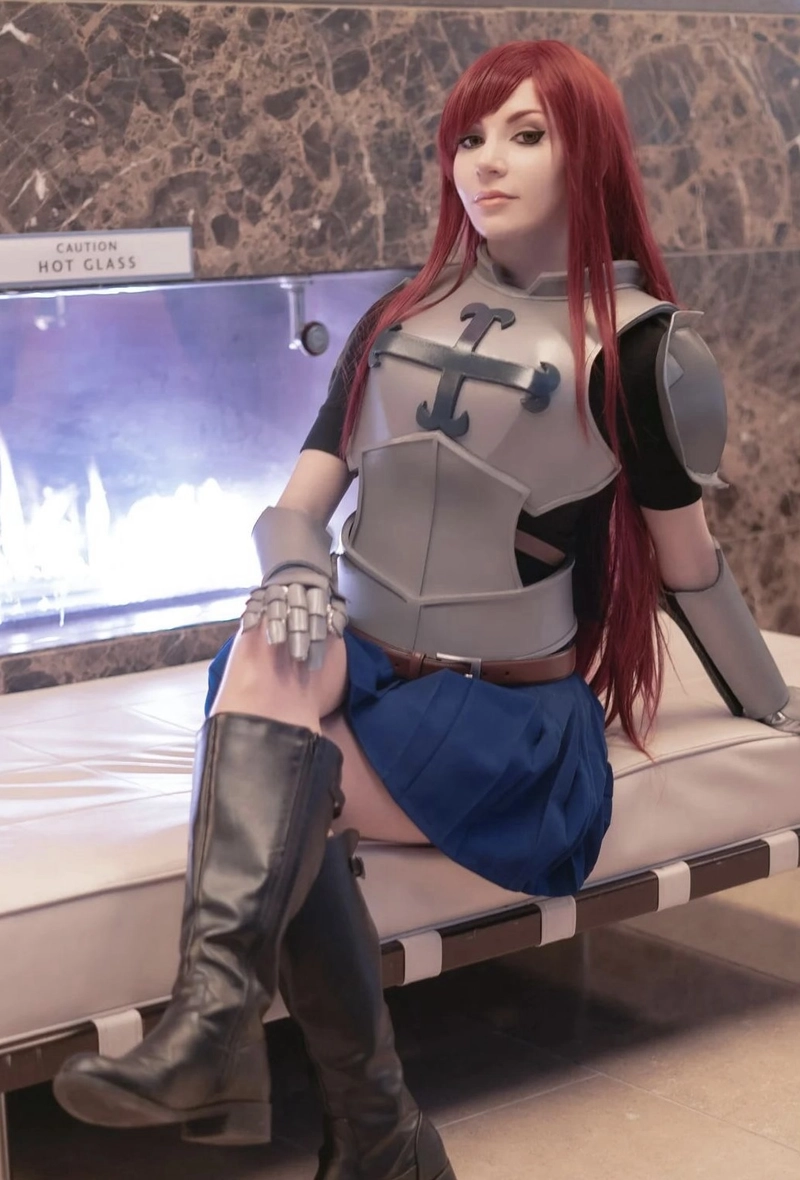 hình cosplay erza được nhiều người yêu thích tìm kiếm
