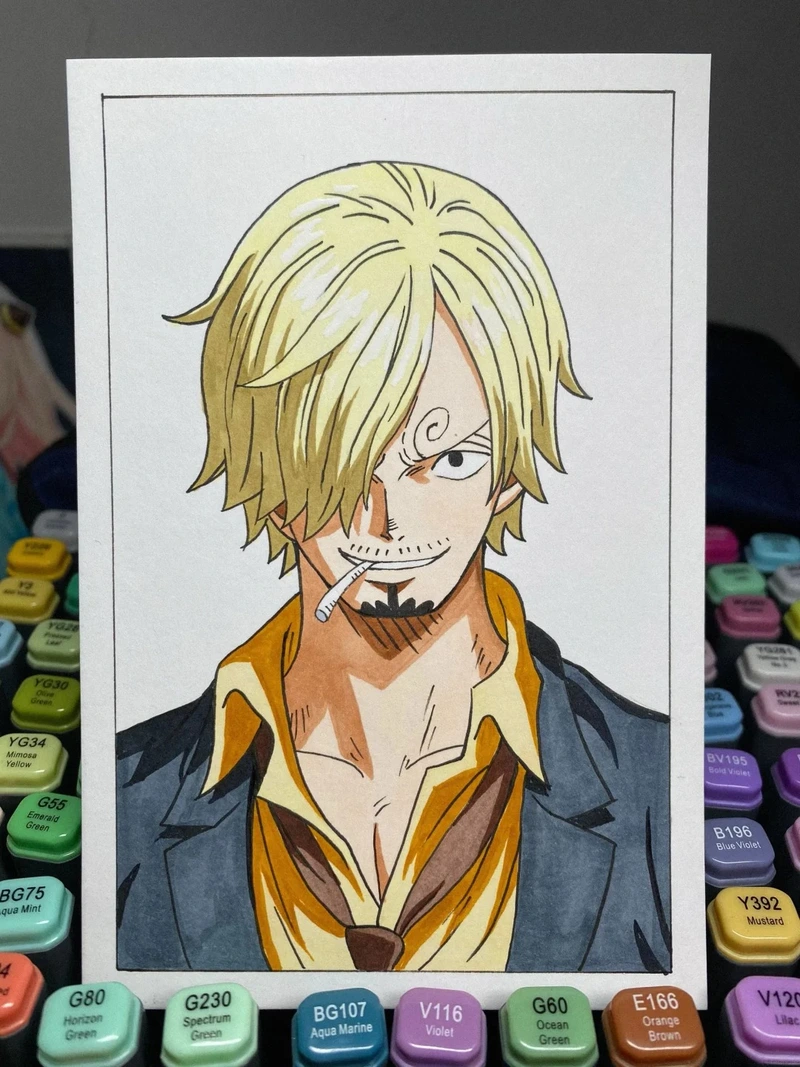 visual anime nam nổi bật qua những bức tranh đẹp