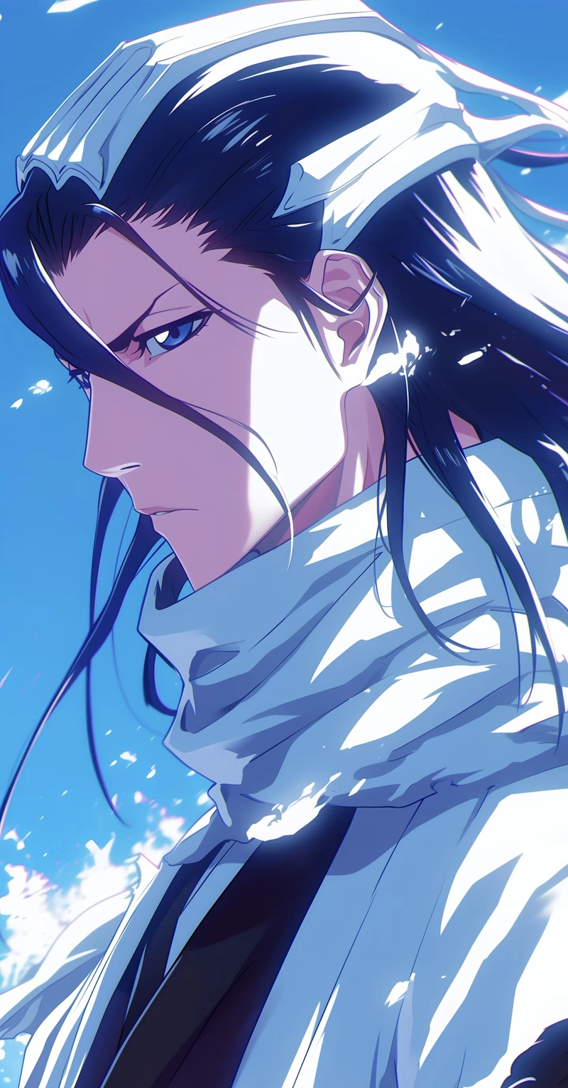 Ảnh Byakuya Kuchiki phong cách lạnh lùng đẹp
