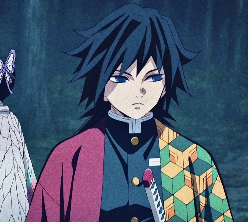 Ảnh Tomioka Giyuu mạnh mẽ phong cách anime