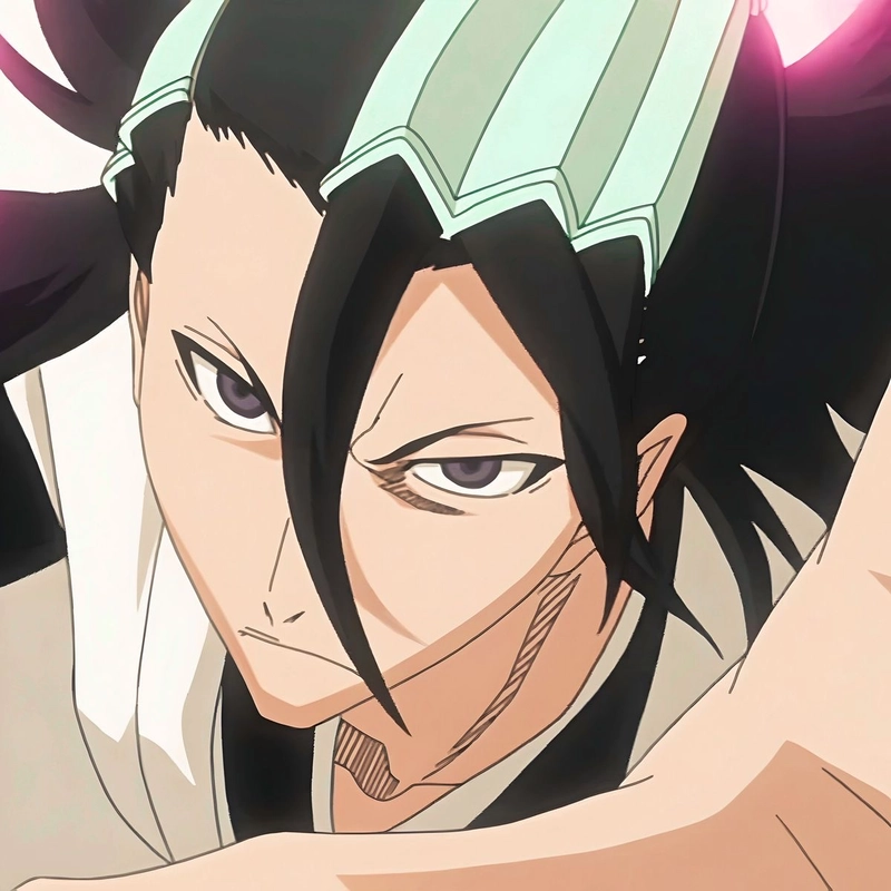 Ảnh anime Byakuya Kuchiki phong thái uy nghiêm