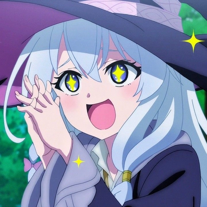 Ảnh anime Elaina trang phục cổ điển đẹp