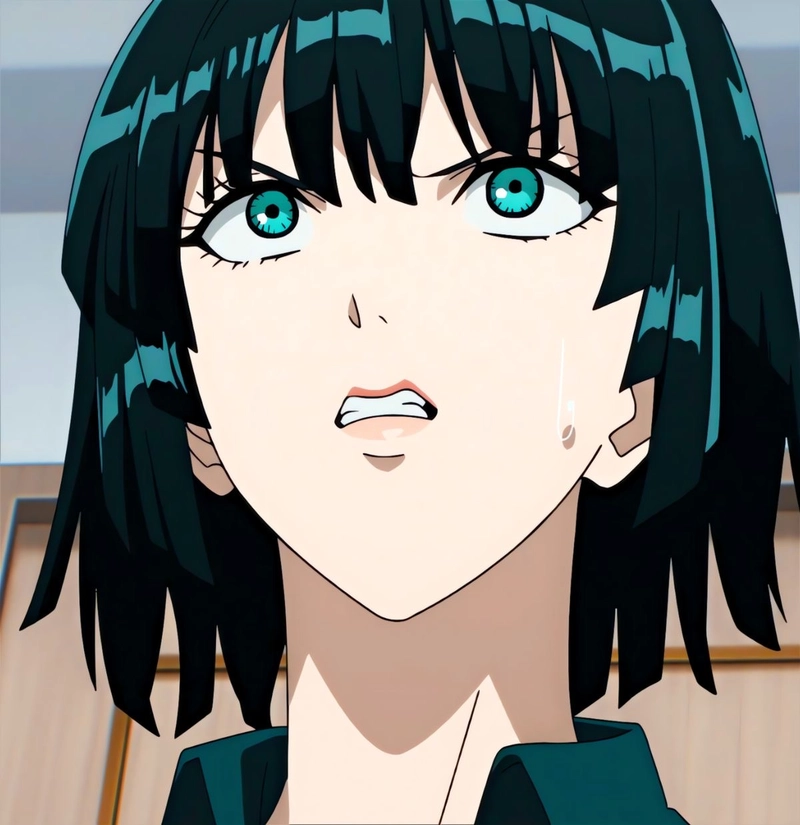 Ảnh anime Fubuki ánh nhìn lạnh lùng đẹp